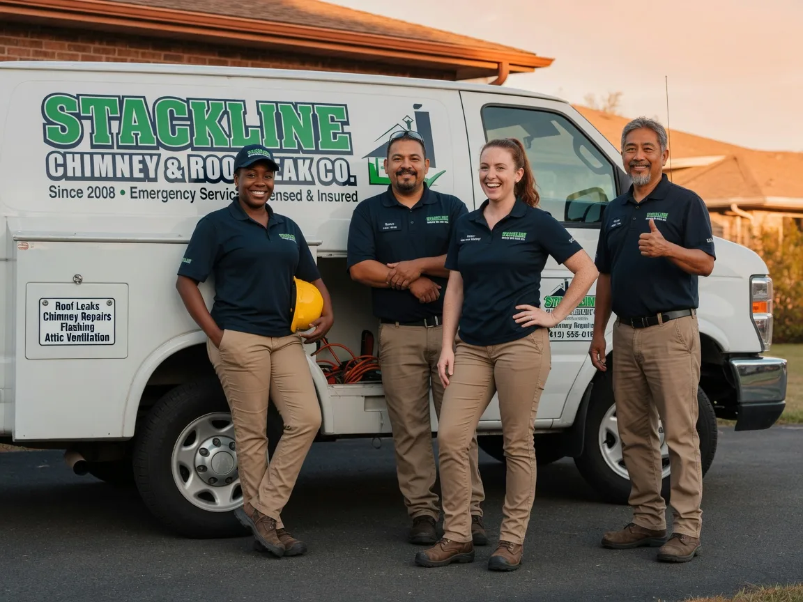 Chimney flashing repair company in Blakely Island, WA